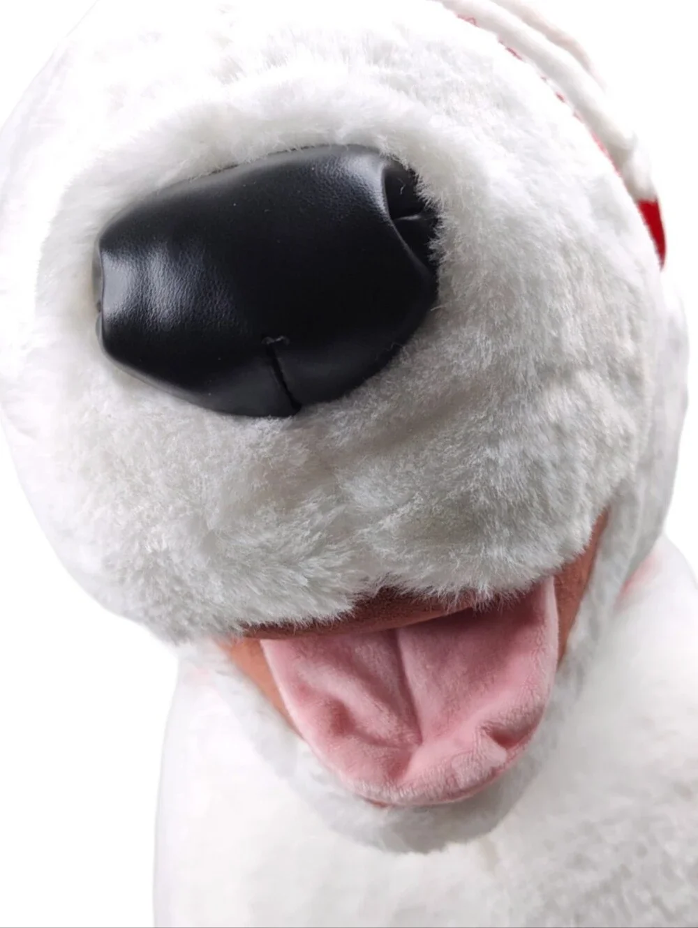 Target Bullseye Dog Jumbo 24” Plush Limited Edition White Red Mascot